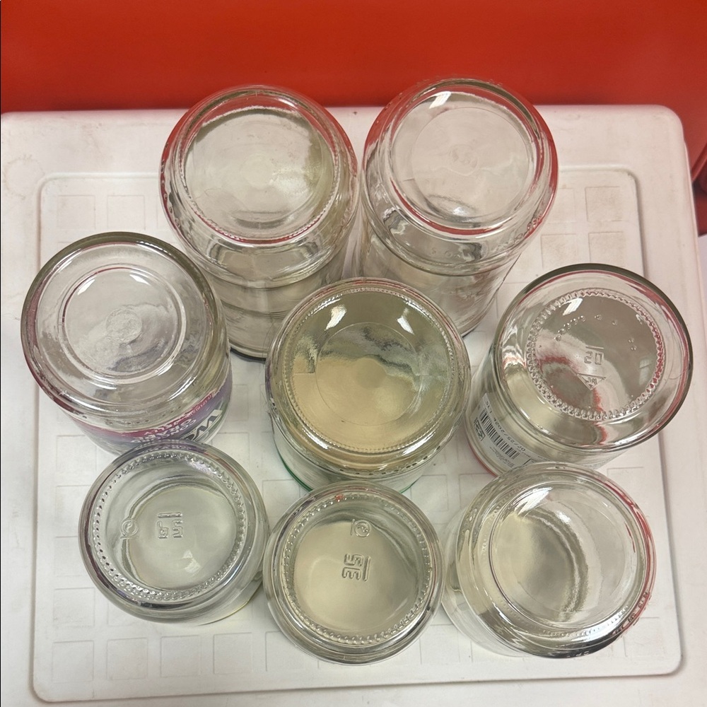 Assorted Glass Jars with Multi-Color Lids - Picture 3 of 12